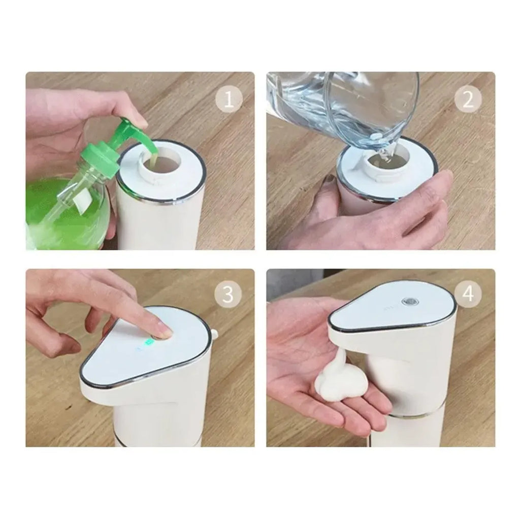 Dispensador Automático de Jabón en Espuma con Sensor